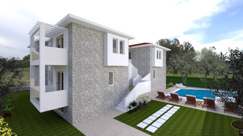 Luminous Luxury Apartments Exterior Design